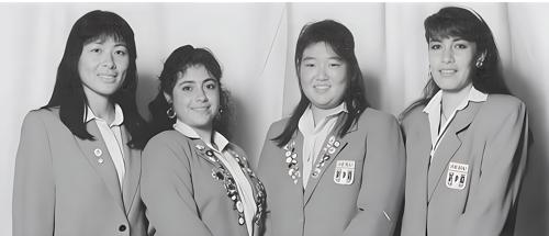 Captain Dora Morimoto De Bellido, Gilda Hawie, Erika Hayashida, Maria Lopez